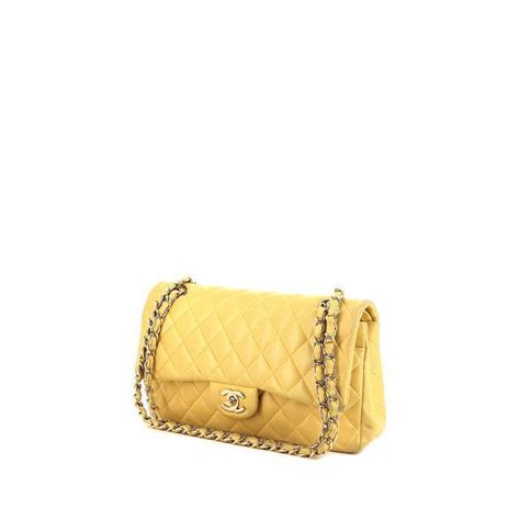 borsa chanel gialla